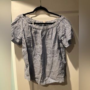 JCrew off the shoulder top